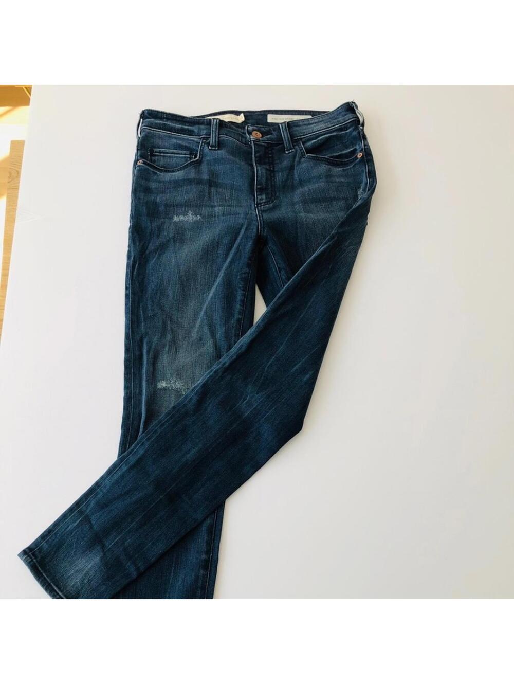 Pilcro High Rise Skinny Distressed Jeans - Size 28